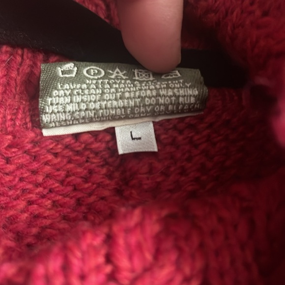 Carriage Donn NWOT 100% Merino Wool Cable Knit Roll Neck Jumper Gorgeous! - Picture 5 of 8